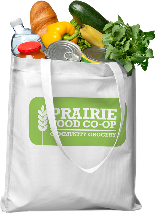 Reusable Grocery Bag Fullof Food Items PNG Image