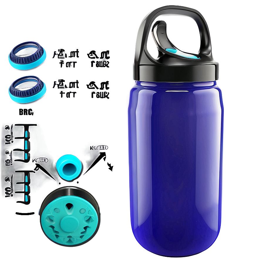 Reusable Water Bottle With Filter Png 62 PNG Image