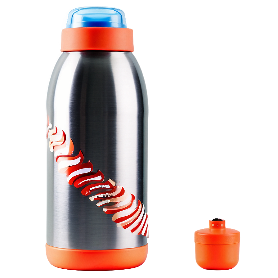 Reusable Water Bottle With Silicone Sleeve Png 06282024 PNG Image