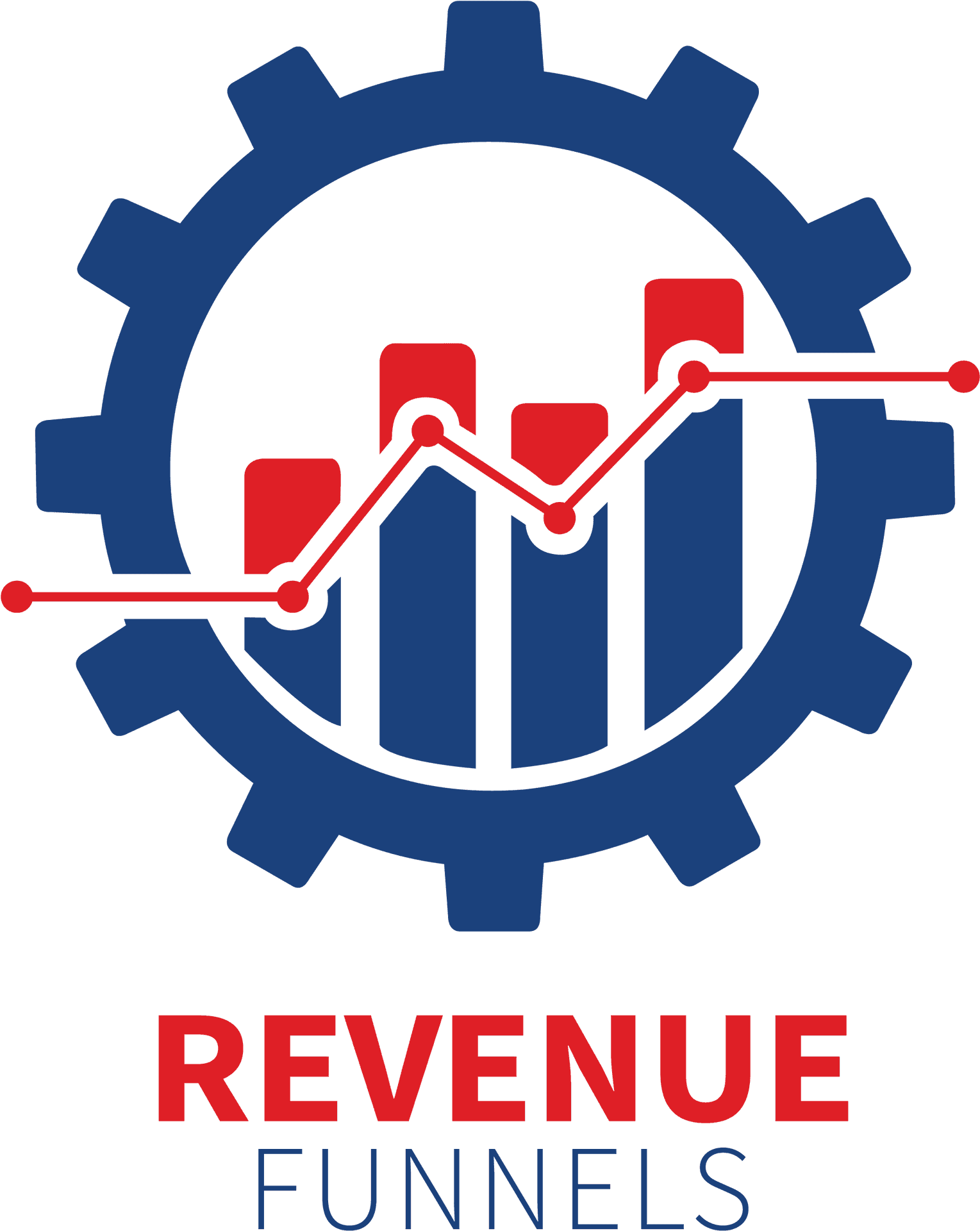 Revenue Funnels Logoand Graph PNG Image