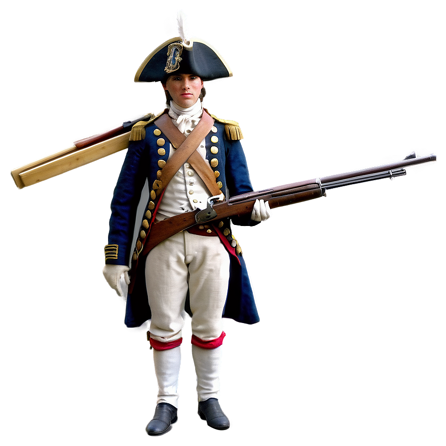 Revolutionary War Soldier Png Qck PNG Image