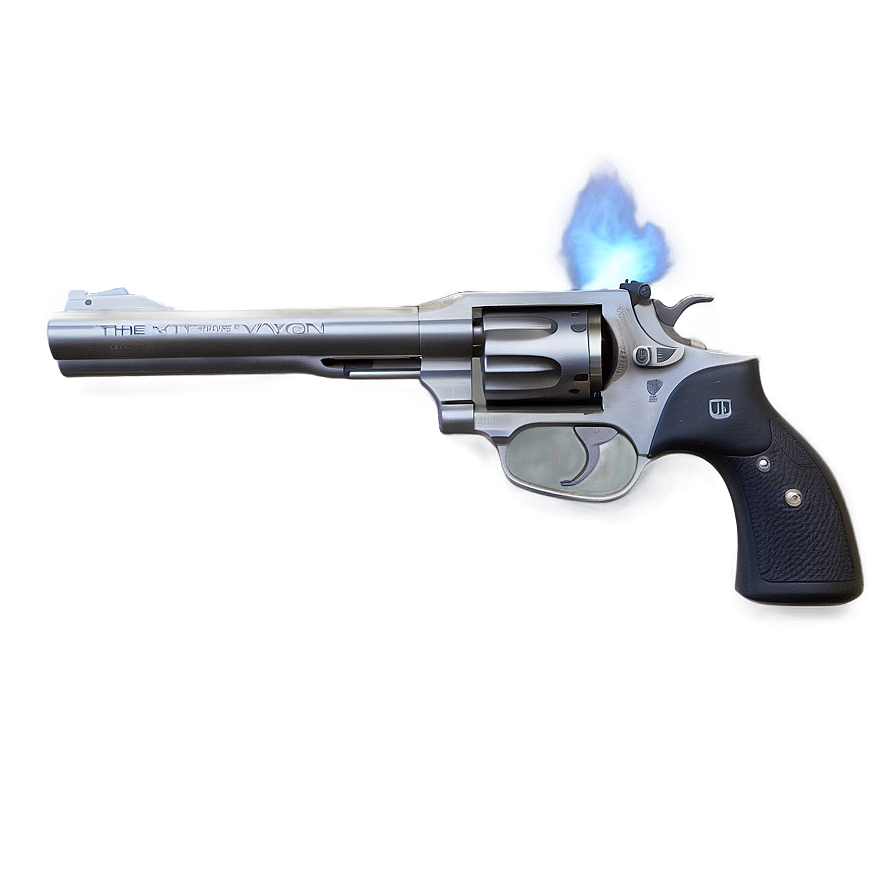 Revolver In Action Shot Png 3 PNG Image