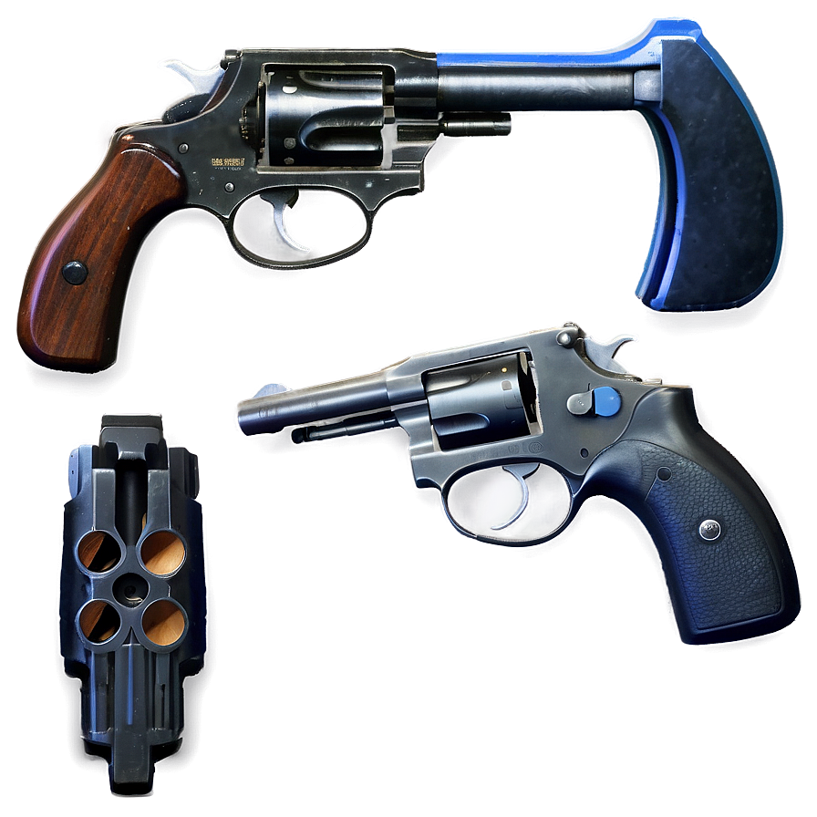 Revolver Vs Pistol Comparison Png 85 PNG Image