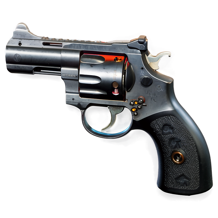 Revolver With Laser Sight Png 05242024 PNG Image