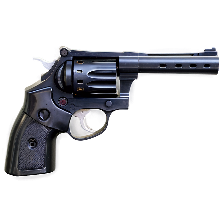 Revolver With Laser Sight Png Cap PNG Image