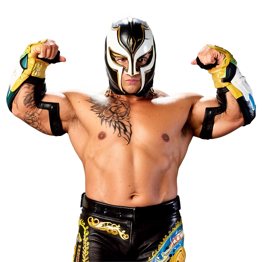 Rey Mysterio Action Shot Png 69 PNG Image