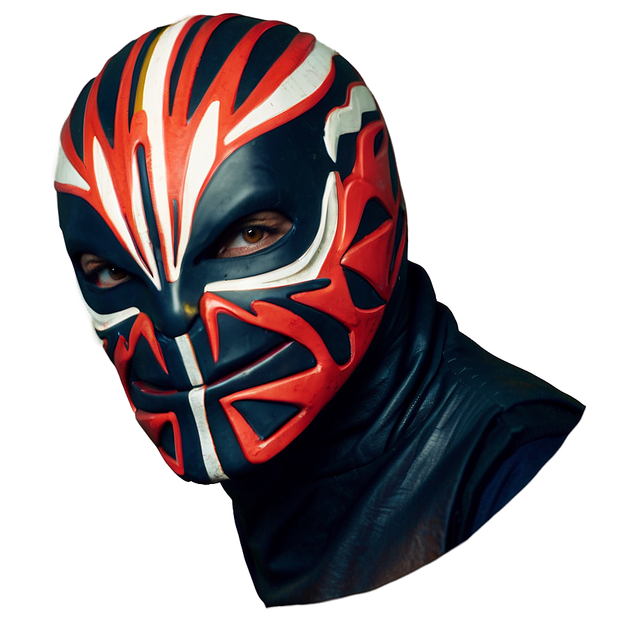 Rey_ Mysterio_ Luchador_ Mask_ Closeup PNG Image