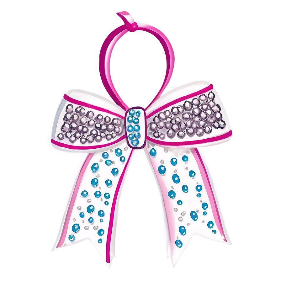 Rhinestone Cheer Bow Png 85 PNG Image