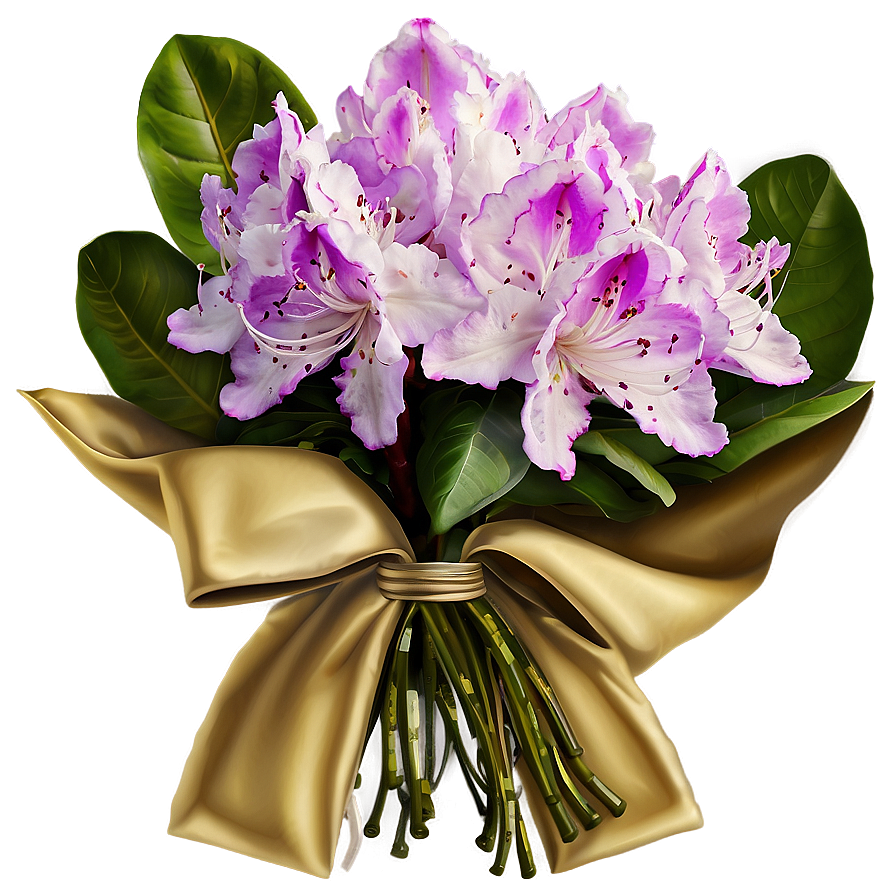 Rhododendron Bouquet Png Wvt PNG Image