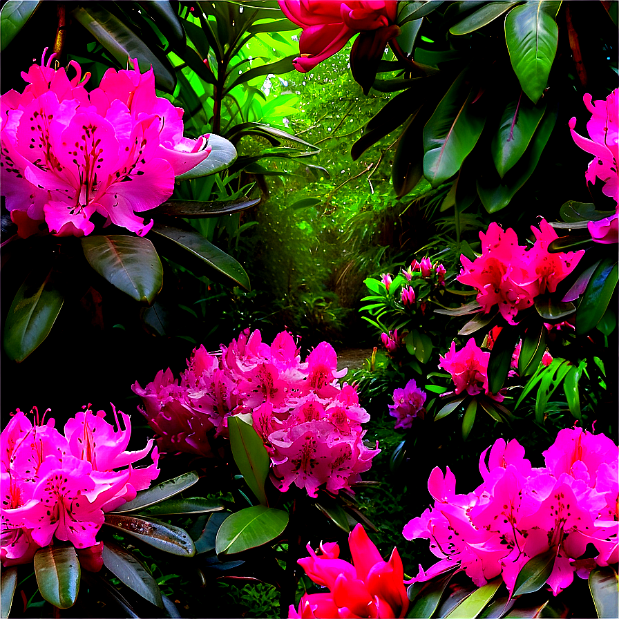 Rhododendron Glade Png Jbj95 PNG Image