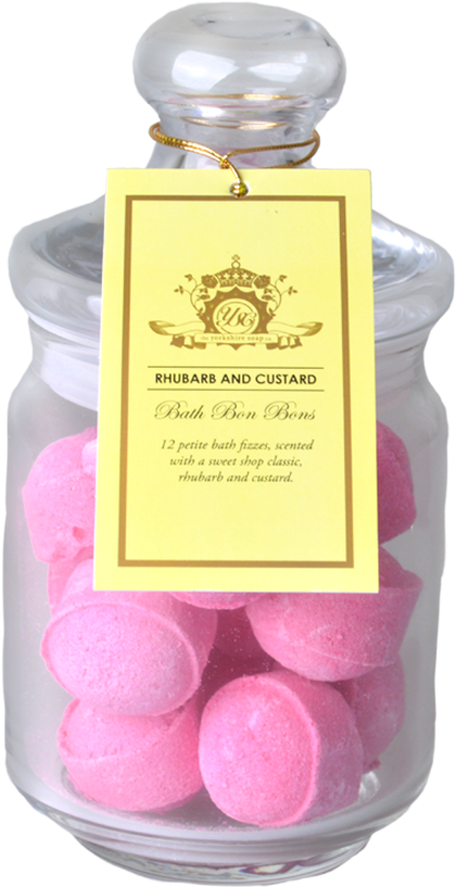 Rhubarband Custard Bath Bon Bons PNG Image