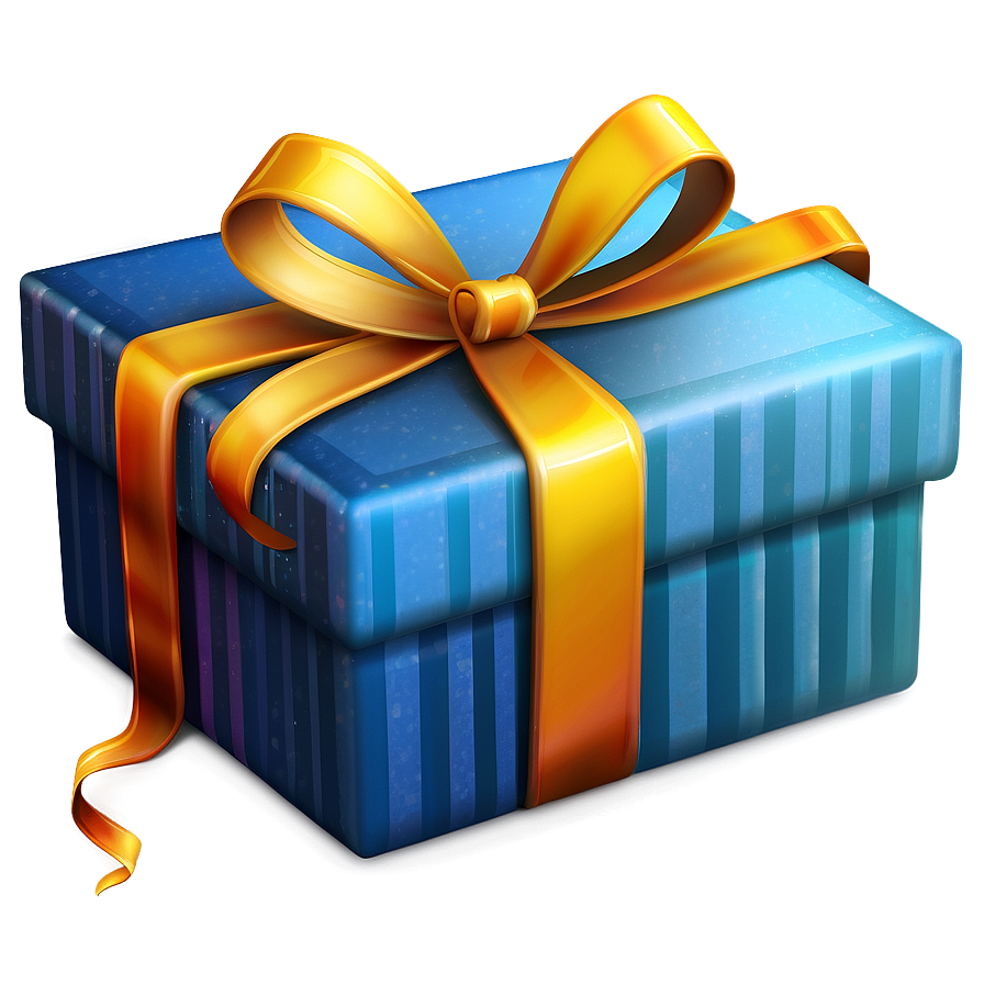 Ribbon Gift Box Png Aax PNG Image