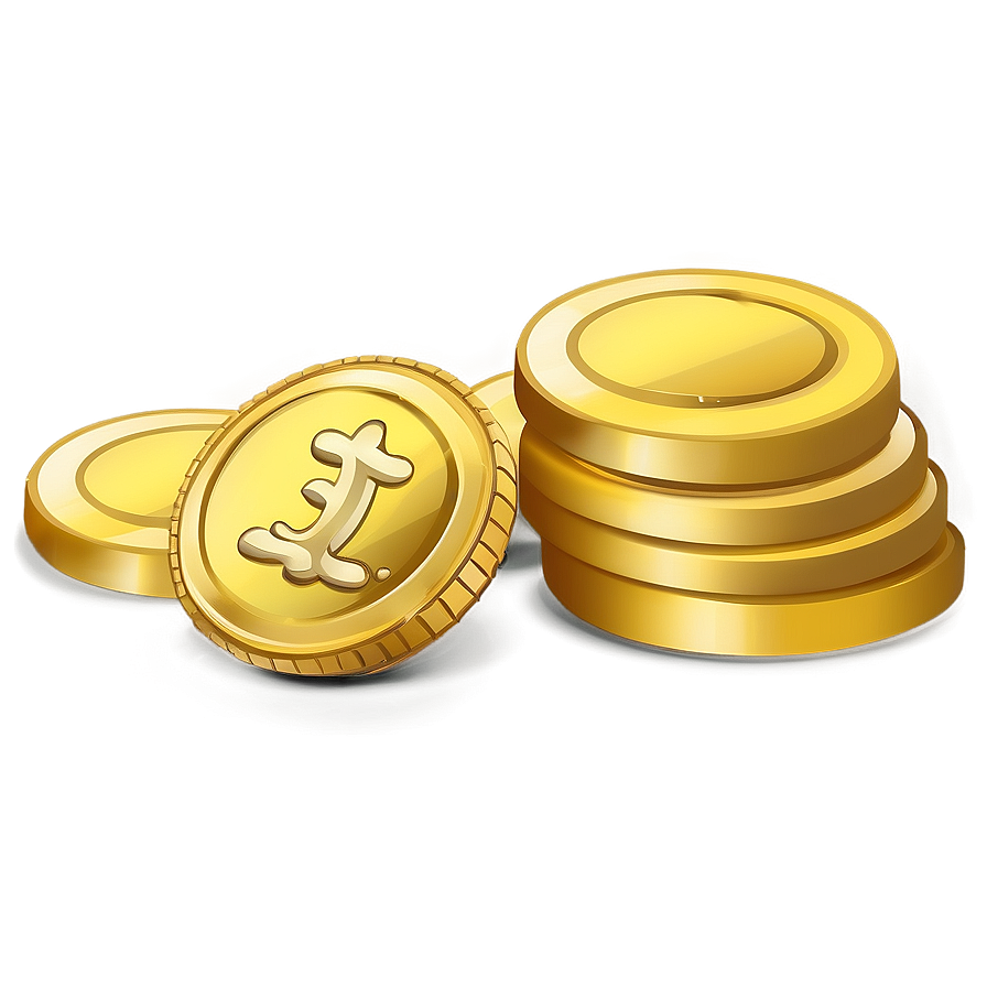 Rich Cartoon Coins Png Gxc67 PNG Image