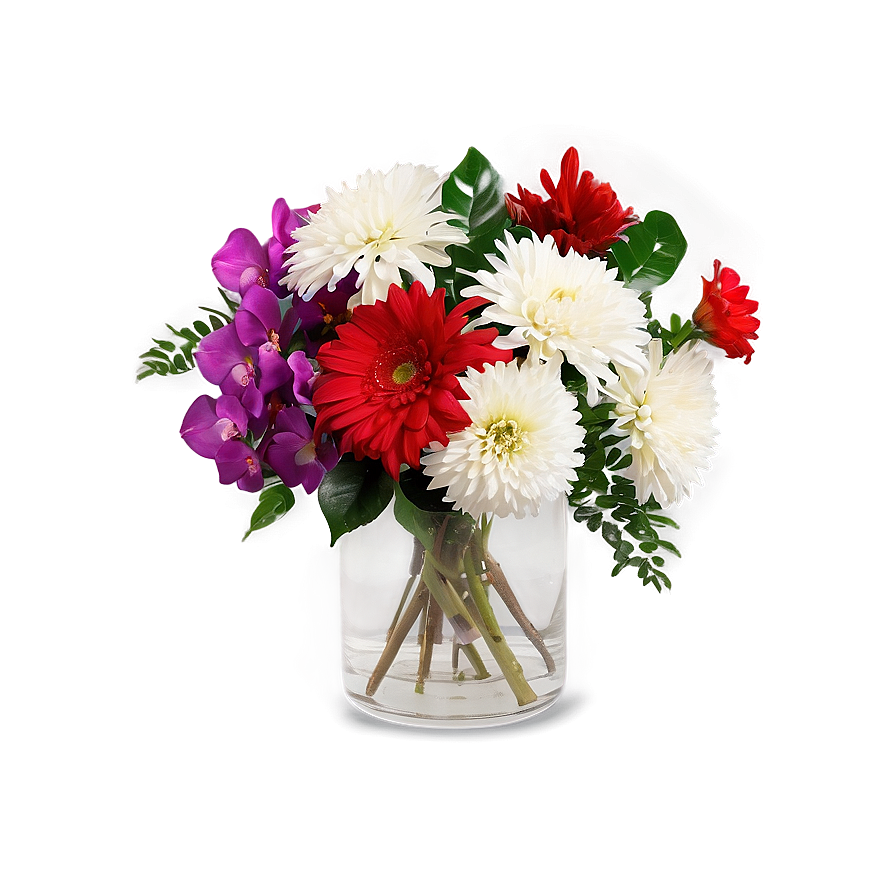 Rich Floral Arrangement Png Pak54 PNG Image