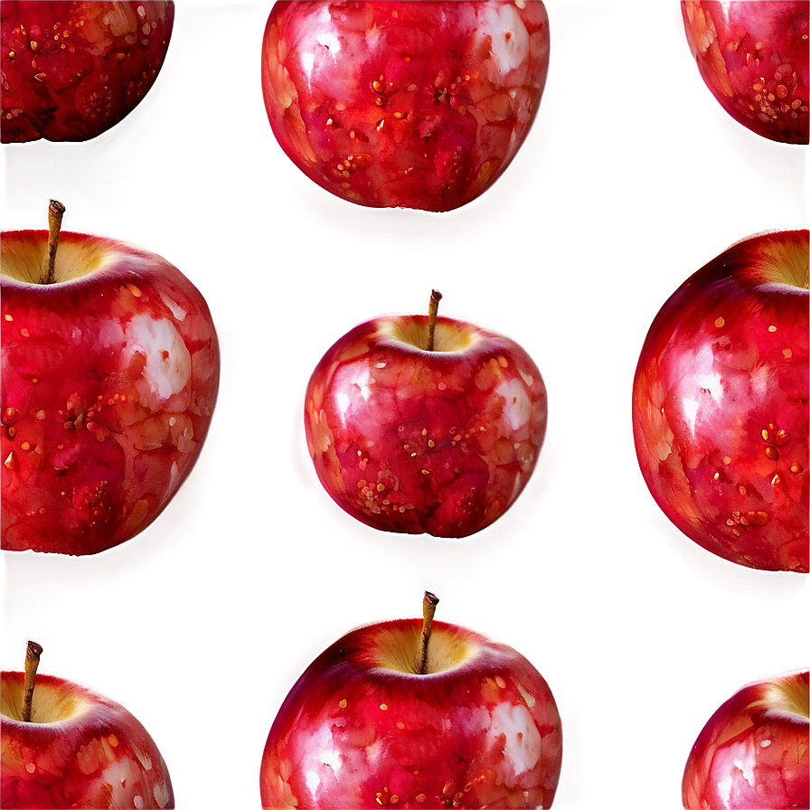 Rich Red Apple Png 5 PNG Image