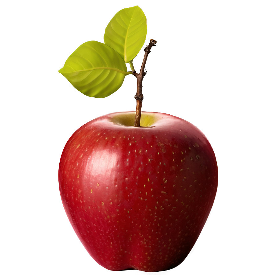 Rich Red Apple Png 73 PNG Image