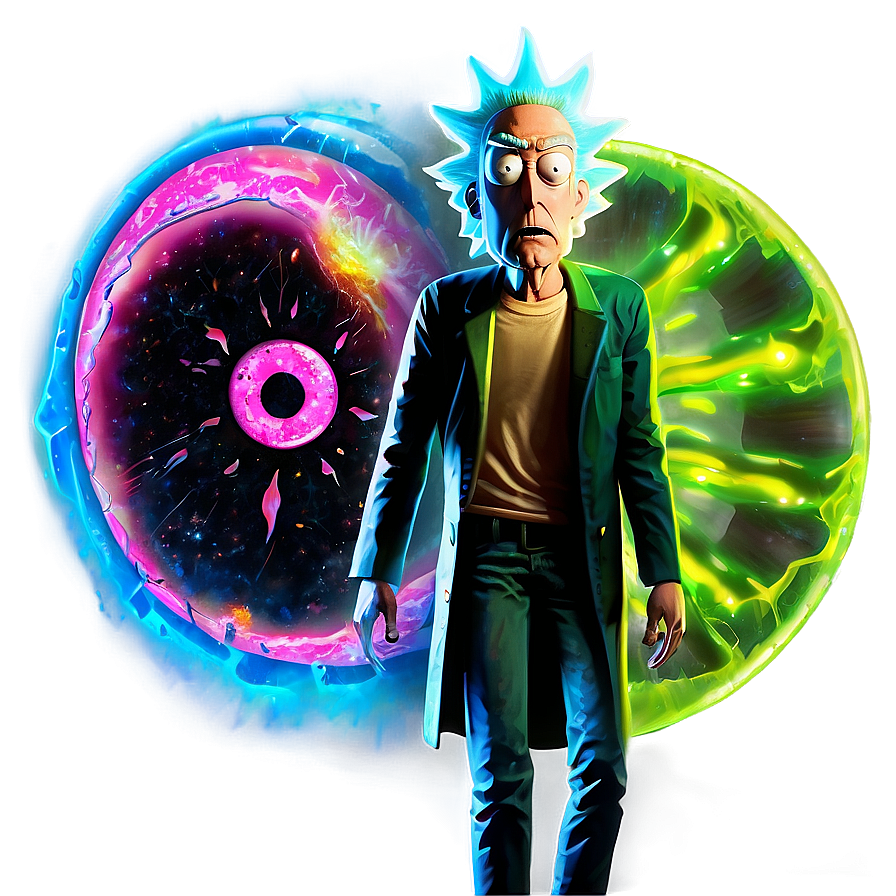 Rick And Morty Portal C PNG Image