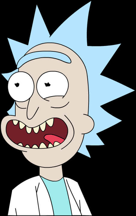 Rick Sanchez Portrait Rickand Morty PNG Image