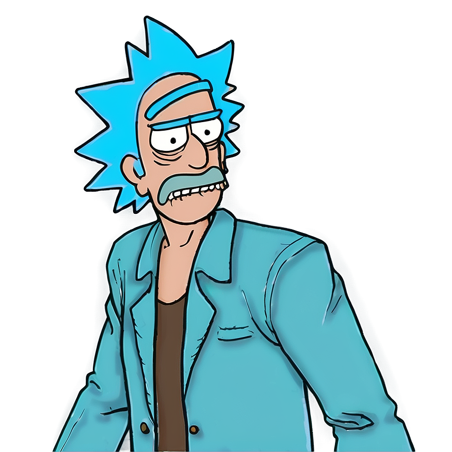 Rick Sanchez Sketch Png Lgr PNG Image