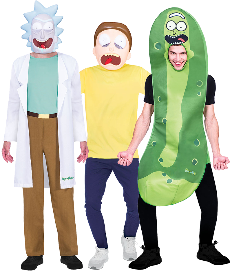 Rickand Morty Costumes PNG Image