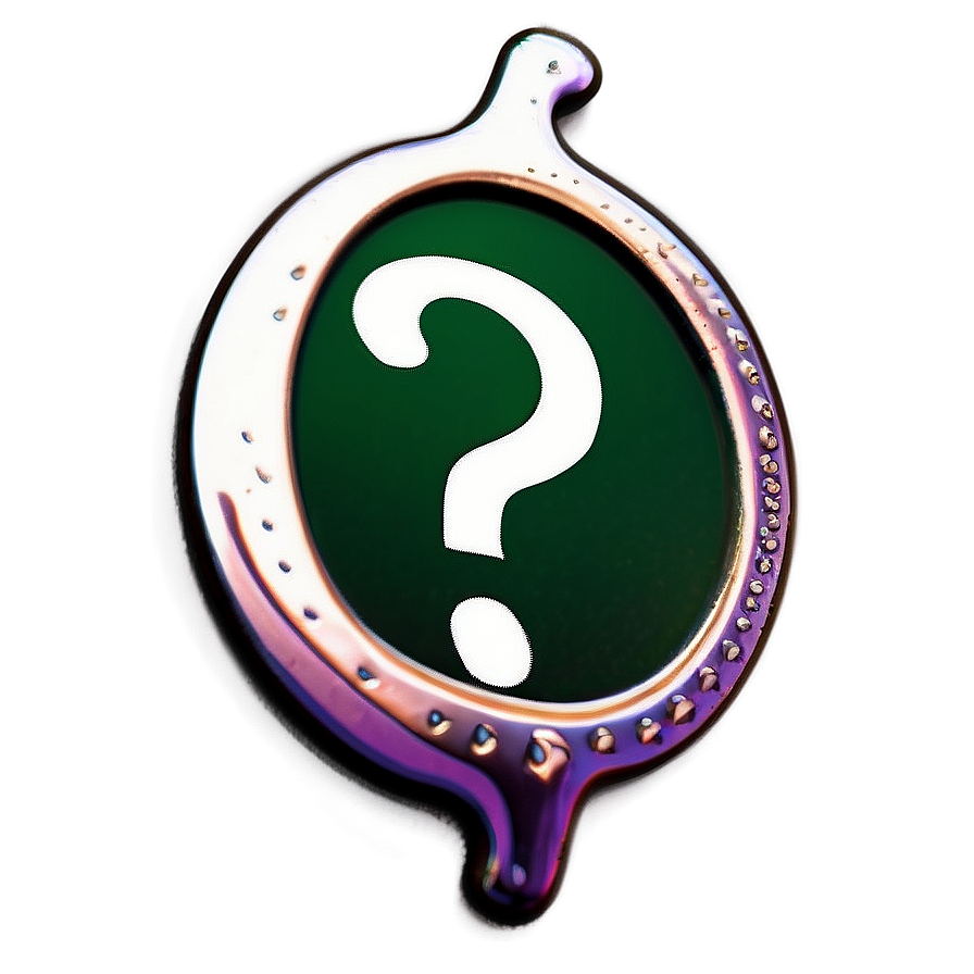 Riddler Theme Question Mark Png Isf83 PNG Image