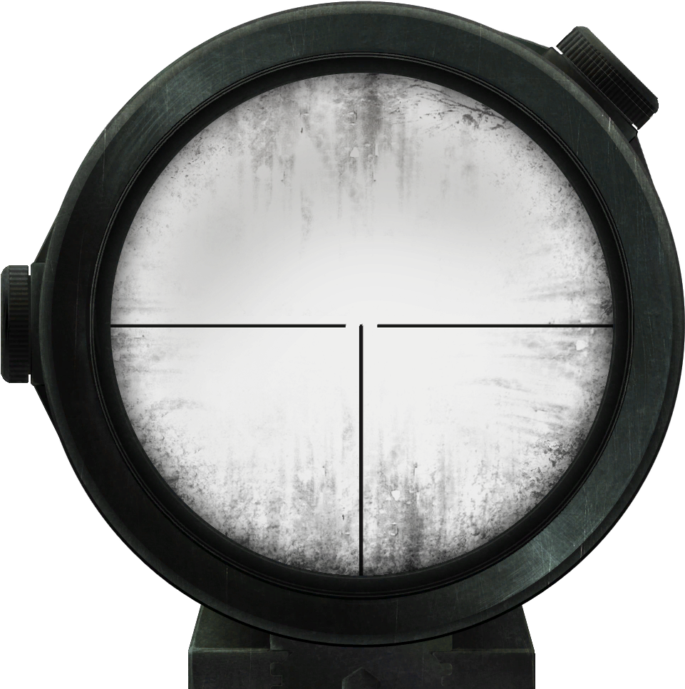 Rifle Scope Crosshairs PNG Image