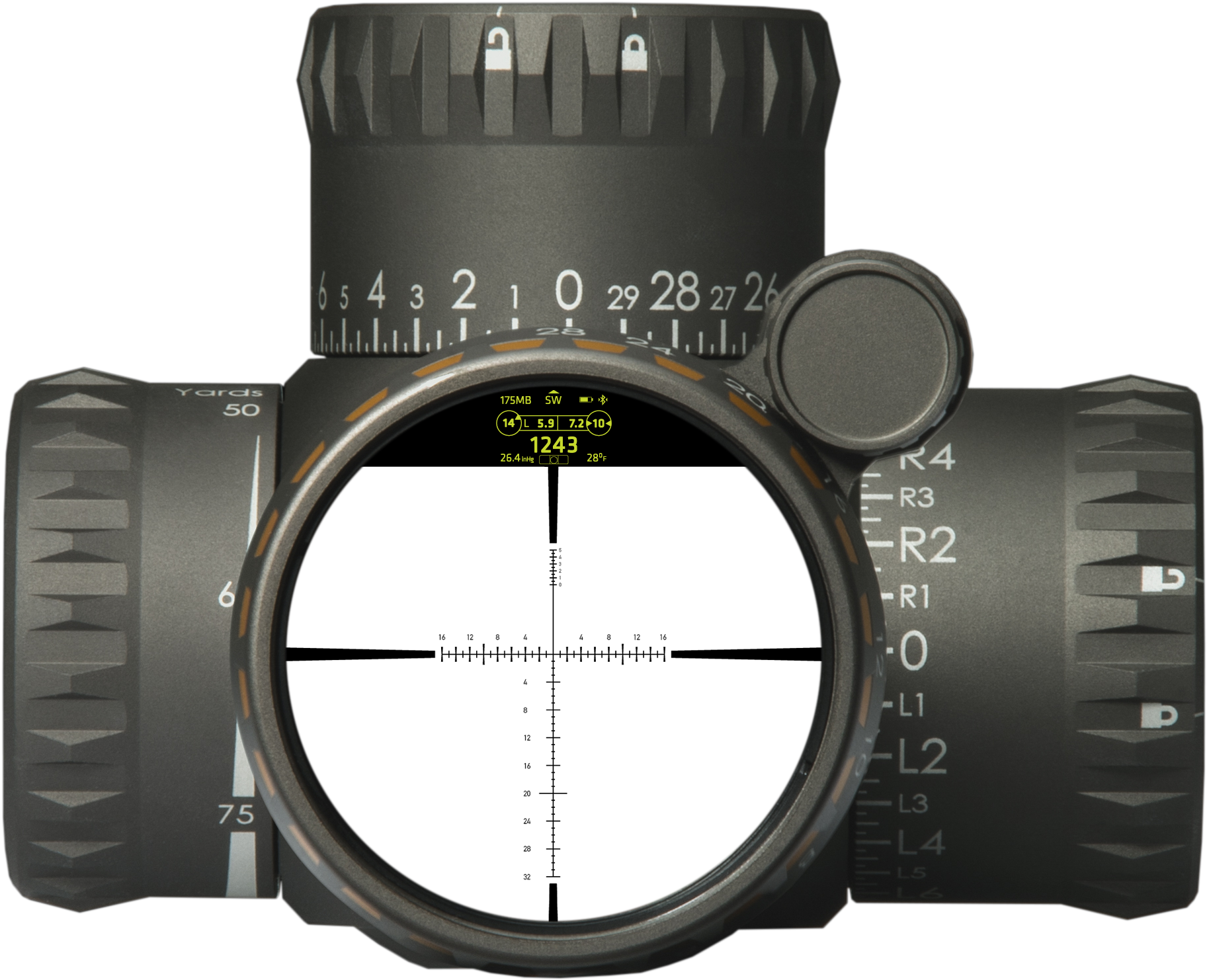 Rifle Scope Target View PNG Image