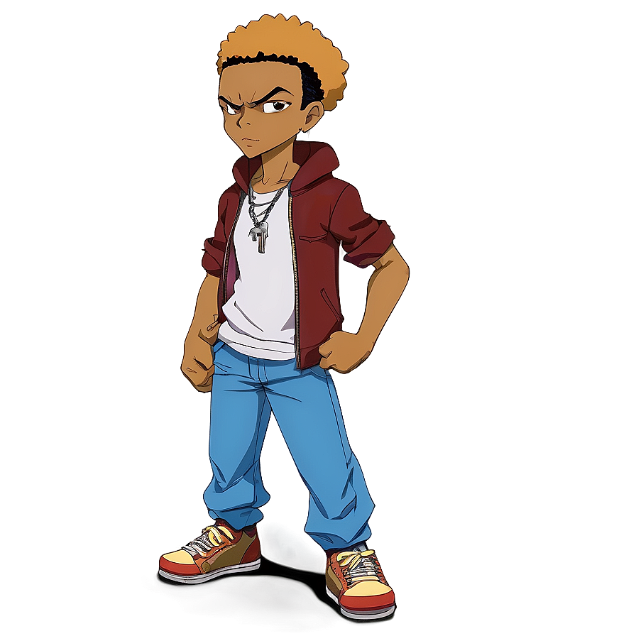 Riley Freeman Standing Pose PNG Image