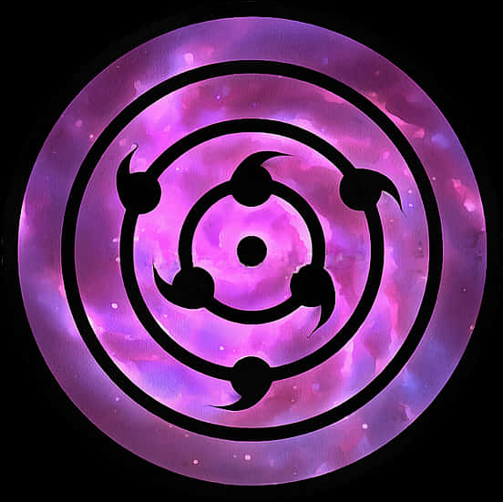 Rinnegan Eye Powerful Dojutsu Naruto PNG Image