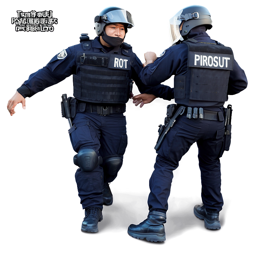 Riot Arrest Scenario Png Oyc26 PNG Image