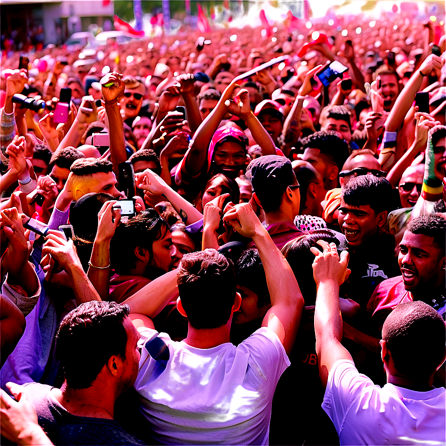 Riot Crowd Surge Png Mhd PNG Image