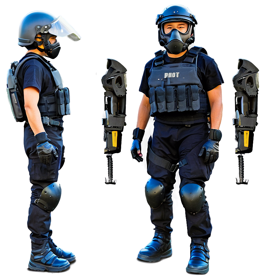 Riot Gear Equipped Png 52 PNG Image