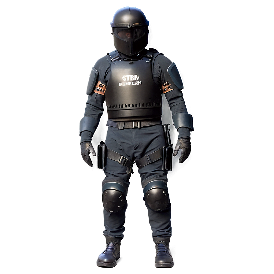 Riot Gear Equipped Png 95 PNG Image