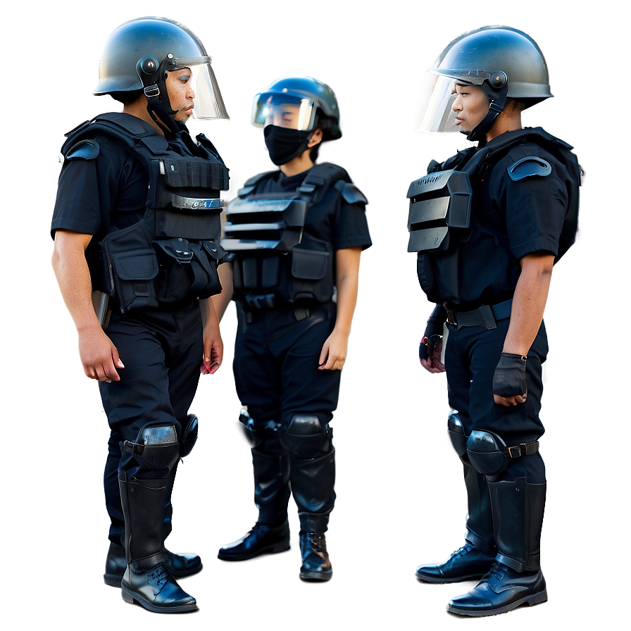 Riot Police Lineup Png 71 PNG Image