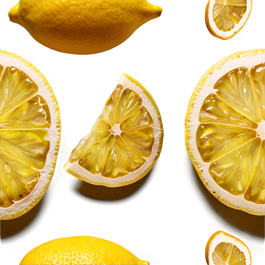 Ripe Lemon Slice Png Hsg18 PNG Image