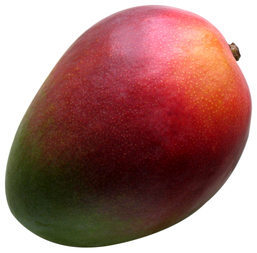 Ripe Mango Fruit Isolated PNG Image