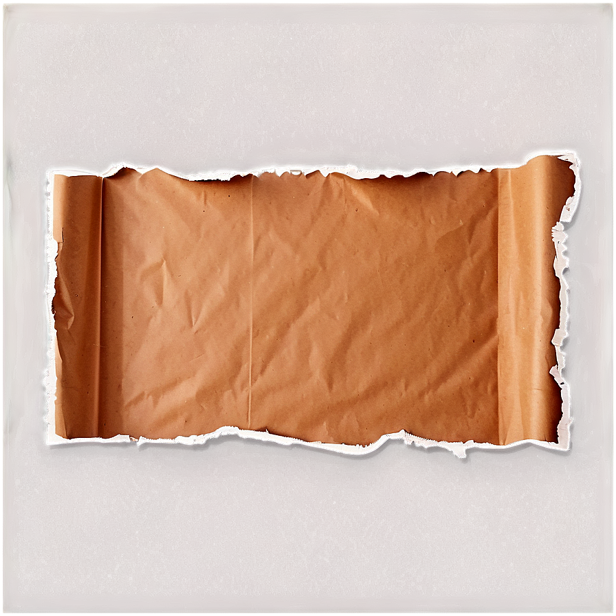 Ripped Brown Paper Png 06272024 PNG Image