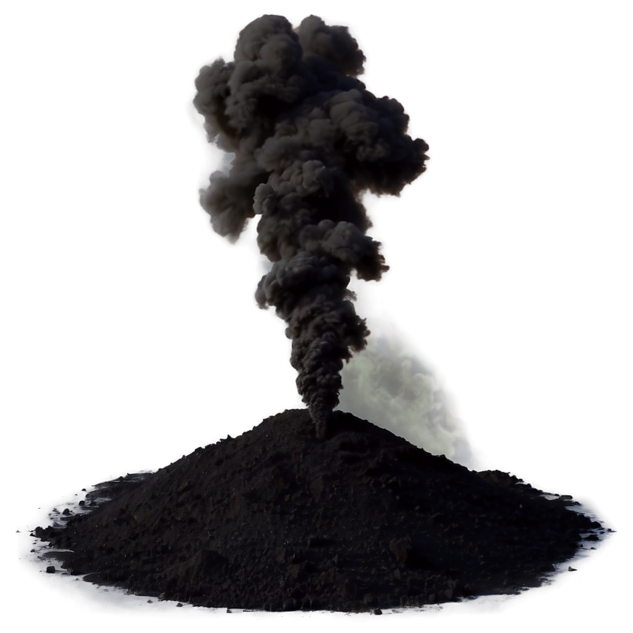 Rising Black Smoke Png Hph44 PNG Image