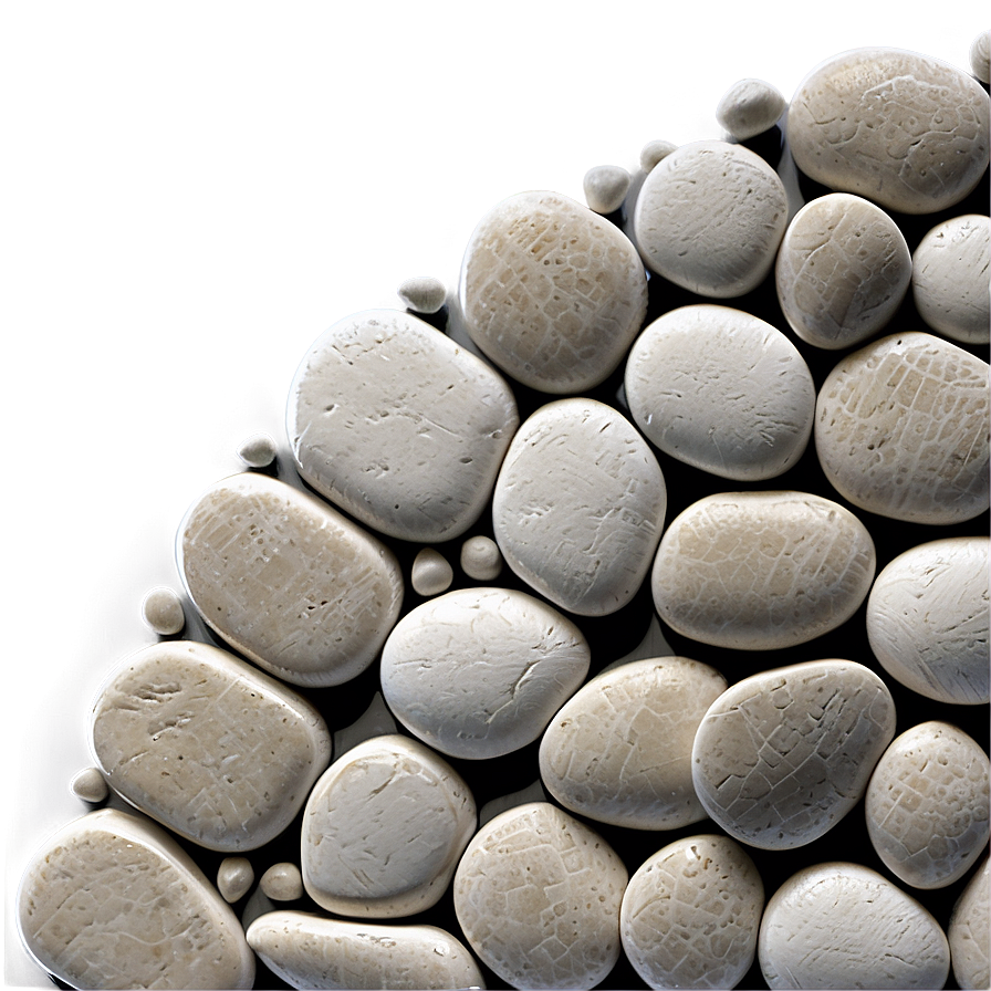 River Rock Edging Inspiration Png Csc PNG Image