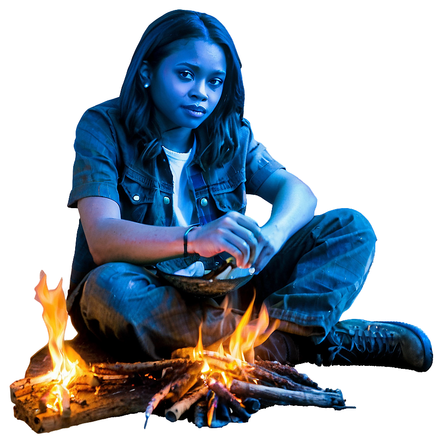 Riverbank Campfire Png 30 PNG Image