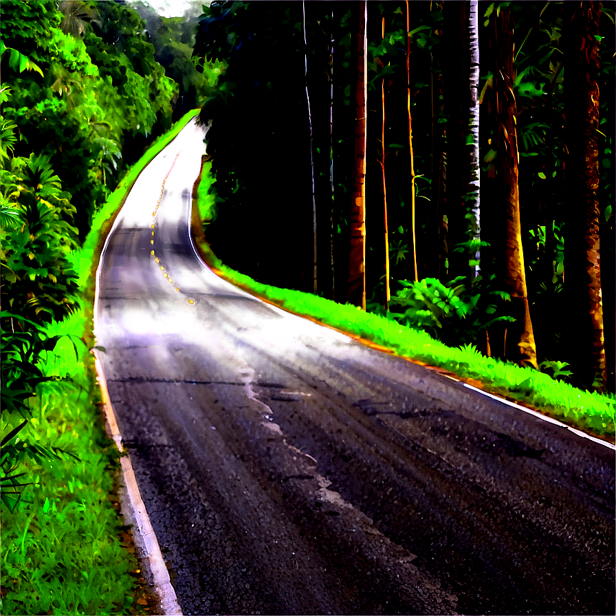 Road In Forest Png 31 PNG Image