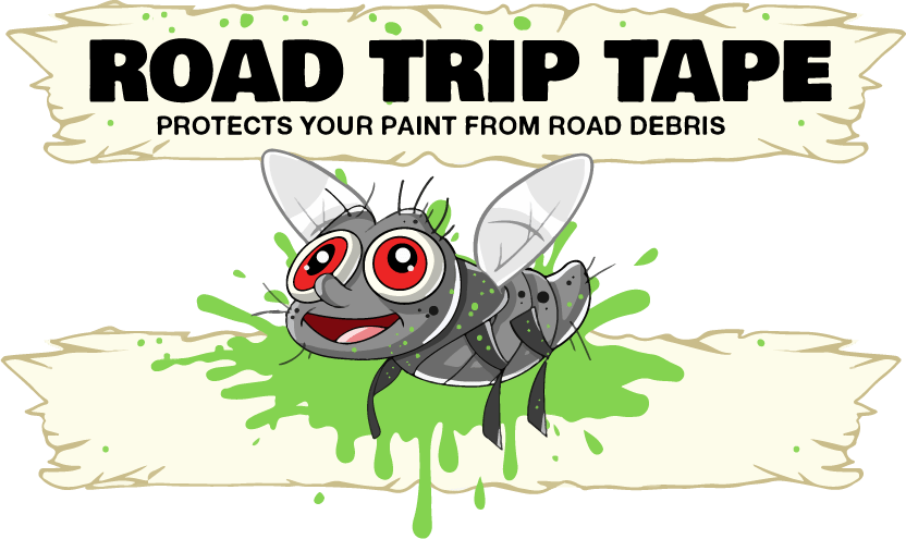 Road Trip Tape Advert Cartoon Fly PNG Image