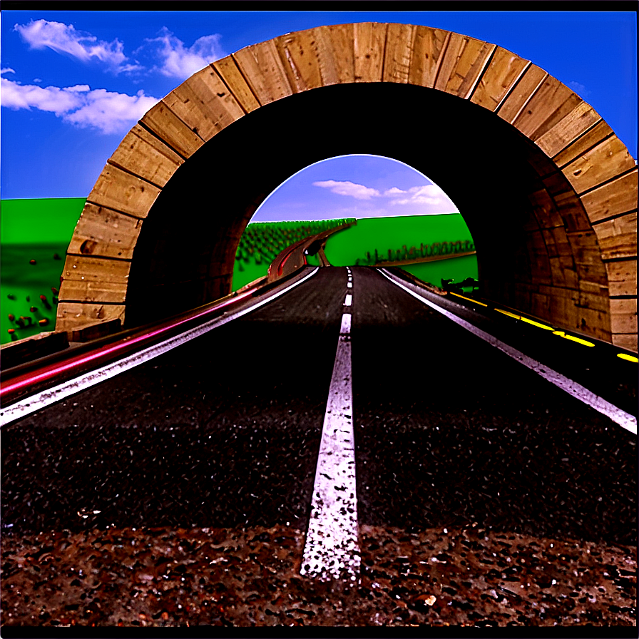 Road Tunnel Png Ahj38 PNG Image