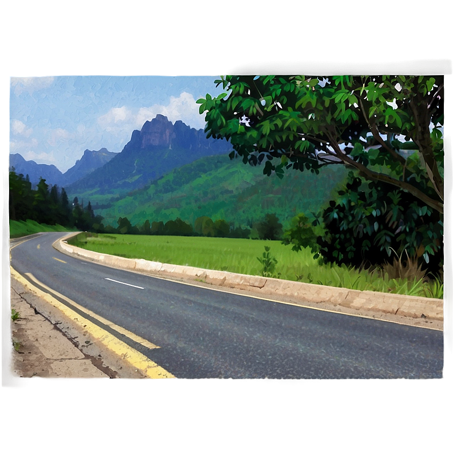 Road View Png 51 PNG Image