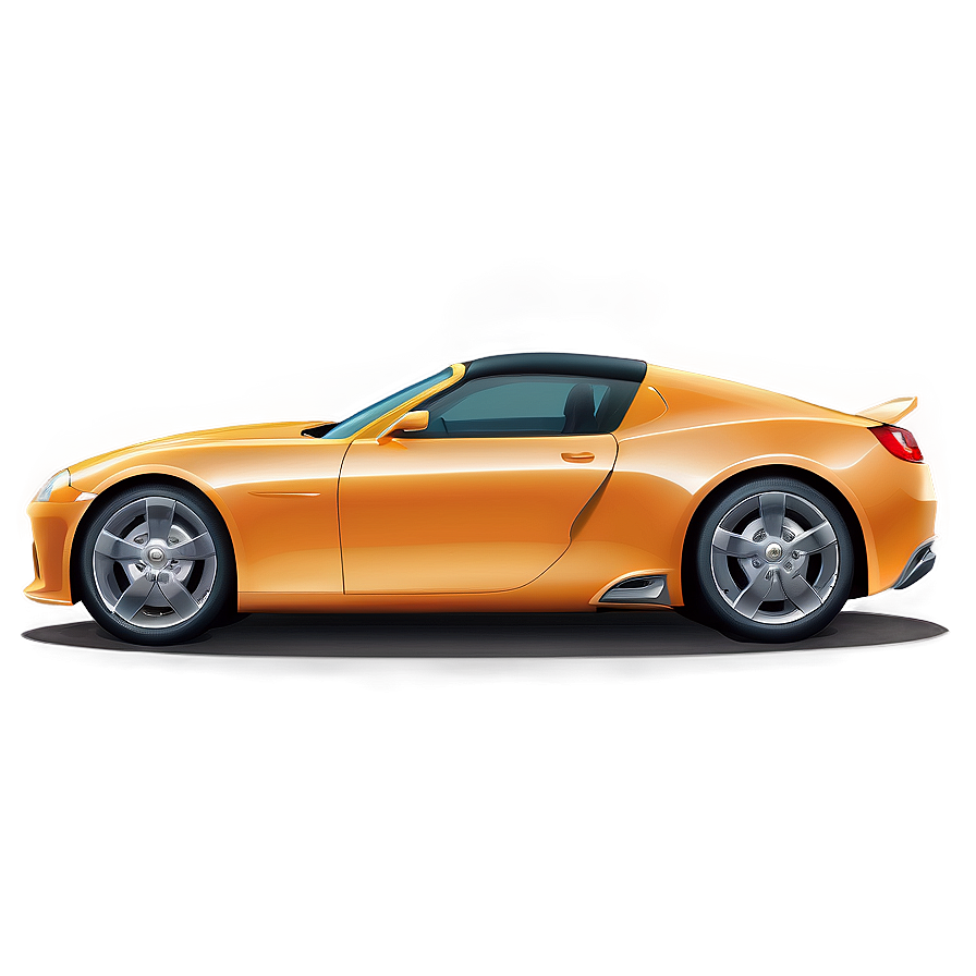 Roadster Car Drawing Png Iwp10 PNG Image