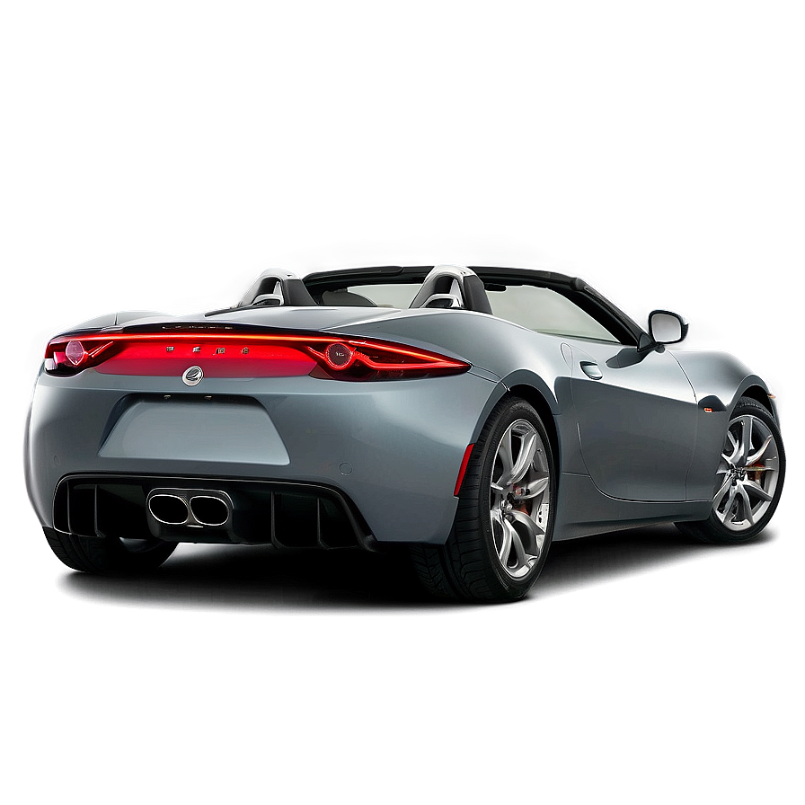 Roadster Rear View Png Plp PNG Image