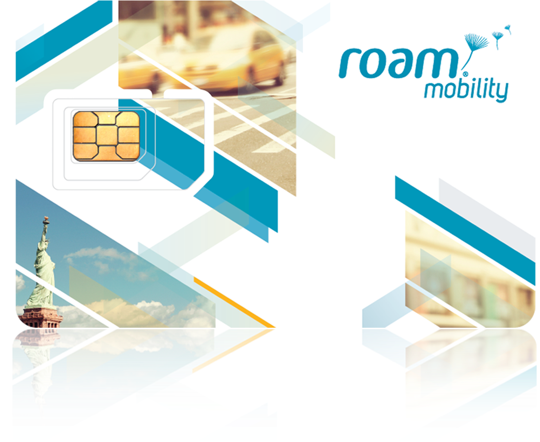 Roam Mobility S I M Card Promotion PNG Image