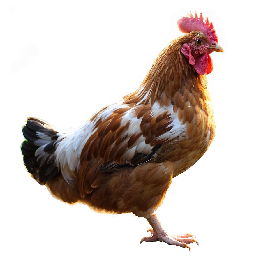 Roaming Farm Hen Png Whk68 PNG Image