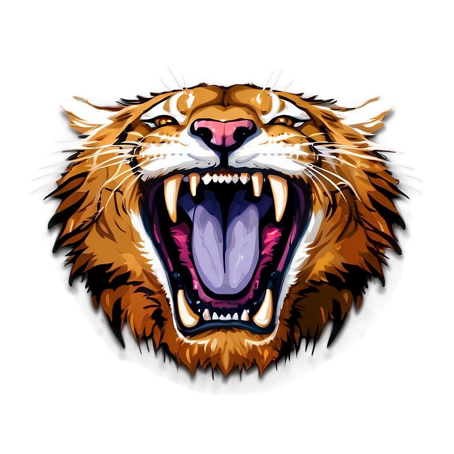 Roaring Anger Png Unt PNG Image