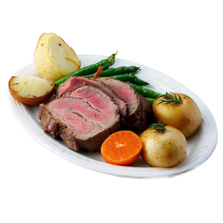 Roast Beef Dinner Png 55 PNG Image